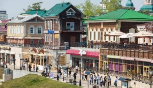 Moscow - Beijing Train Tour. Irkutskaya Sloboda