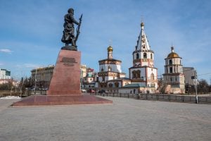 Moscow - Beijing Train Tour. Kazan Kremlin
