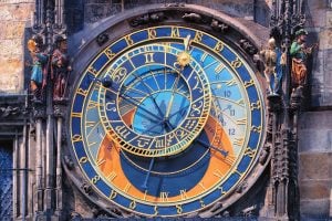 Royal Tour – Prague, Budapest, Vienna. Astronomical clock in Prague