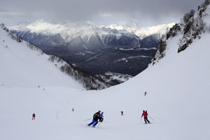 Olympic Ski Resort Tour in Russia. Rosa Khutor Winter Season Tour. Rosa Khutor Alpine Resort